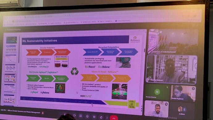 Press Release: Embassy of India, Bucharest Hosts "Circular Economy & Waste Management Forum”
